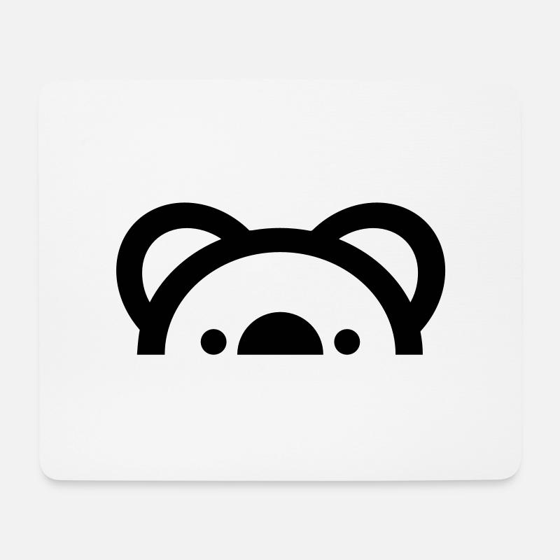 Koala - Mousepad (Querformat) - Weiß