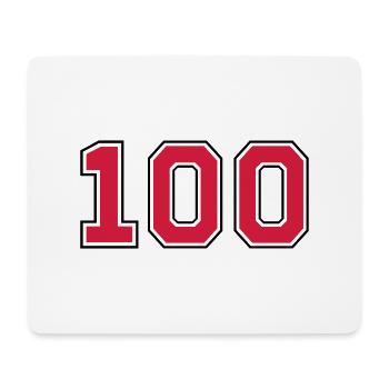 100__f2 - Mousepad (Querformat) - Weiß - Vorne