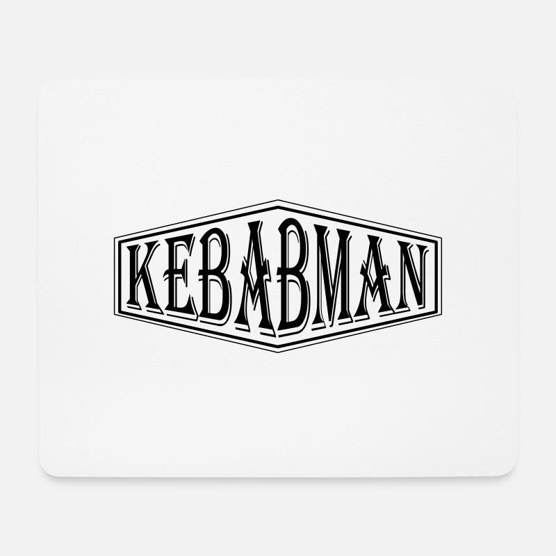 KEBABMAKER - Mousepad (Querformat) - Weiß