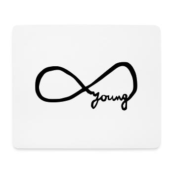 infinity_young - Tapis de souris (format paysage) - blanc - Devant