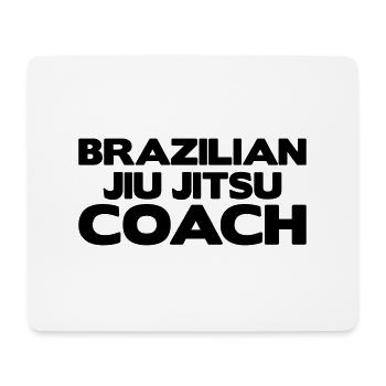 brazilian jiu jitsu bjj coach - Mousepad (Querformat) - Weiß - Vorne