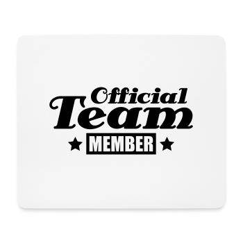 official_team_member_do1 - Tapis de souris (format paysage) - blanc - Devant
