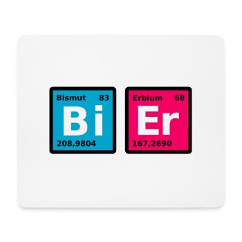 Bi Er - Mousepad (Querformat) - Weiß - Vorne