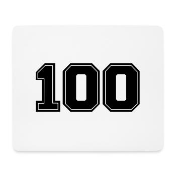 100 - Mouse Pad (horizontal) - white - Front