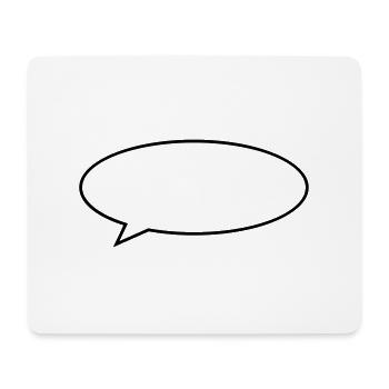 bubble - Mouse Pad (horizontal) - white - Front