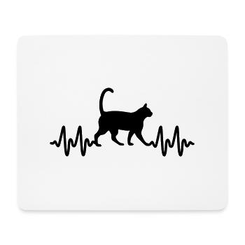 cats - Mousepad (Querformat) - Weiß - Vorne
