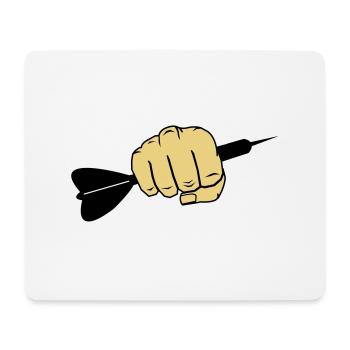dart_faust_002 - Tapis de souris (format paysage) - blanc - Devant