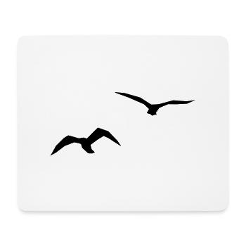 Birds - Mouse Pad (horizontal) - white - Front