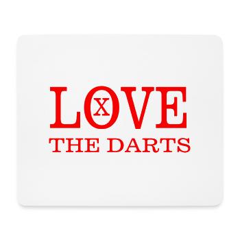 Darts Dart - Mouse Pad (horizontal) - white - Front