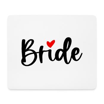 Bride I Bride Enterrement de vie de jeune fille JGA - Tapis de souris (format paysage) - blanc - Devant