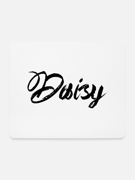 Daisy - Mousepad (Querformat) - Weiß