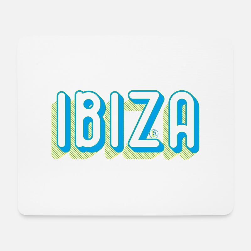 Ibiza - Mouse Pad (horizontal) - white