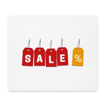 SALE Labels - Mouse Pad (horizontal) - white - Front