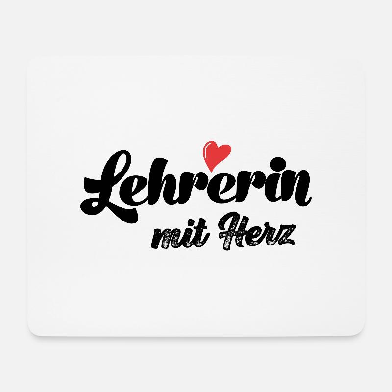 Lehrerin Lieblingslehrerin Klassenlehrerin Lehrer - Mousepad (Querformat) - Weiß