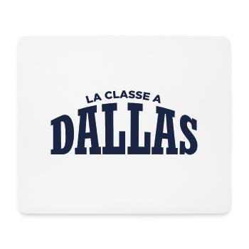 La classe à Dallas - Tapis de souris (format paysage) - blanc - Devant