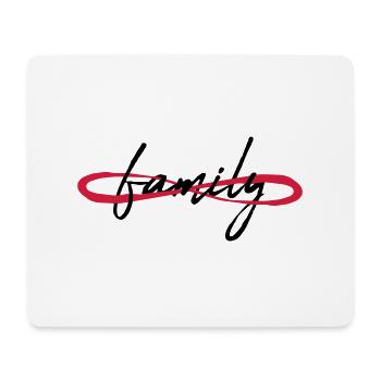 Symbol Unendlich Familie - Mousepad (Querformat) - Weiß - Vorne