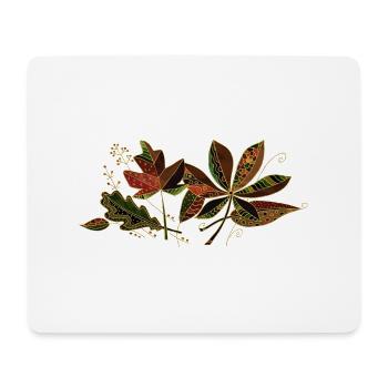 Liste - Mousepad (Querformat) - Weiß - Vorne