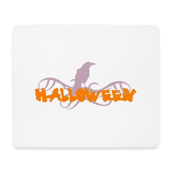 Halloween - Raven - Mouse Pad (horizontal) - white - Front