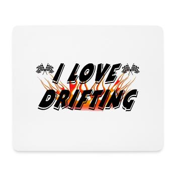 Car - Mouse Pad (horizontal) - white - Front