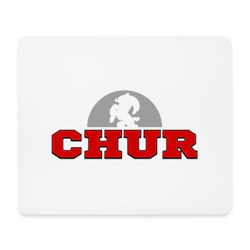 Chur - Mousepad (Querformat) - Weiß - Vorne