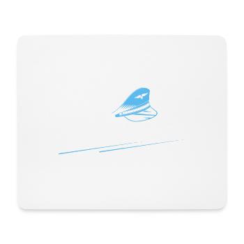 Future Pilot Aviation Fly Airline - Mousepad (Querformat) - Weiß - Vorne