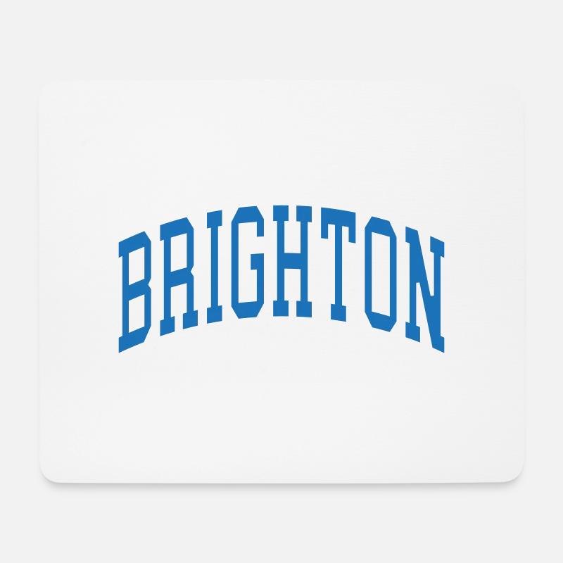 Brighton - Mouse Pad (horizontal) - white