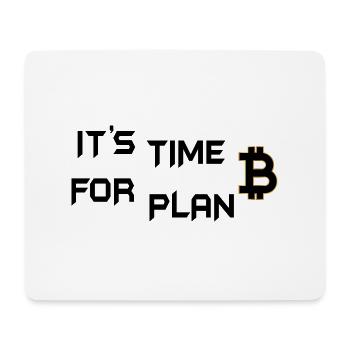 Bitcoin Trading Crypto Aktien - Mousepad (Querformat) - Weiß - Vorne