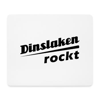 Dinslaken - Stadt best place ever - Mousepad (Querformat) - Weiß - Vorne