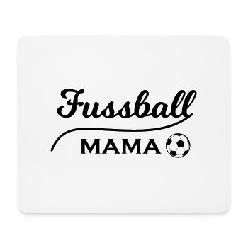 Fußball Soccer - Mousepad (Querformat) - Weiß - Vorne