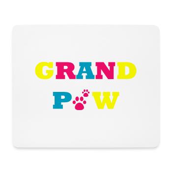 Hund Dog - Mousepad (Querformat) - Weiß - Vorne