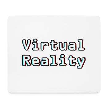 La réalité virtuelle déchaînée - Art numérique - Tapis de souris (format paysage) - blanc - Devant