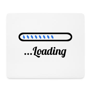 Loading - Mouse Pad (horizontal) - white - Front