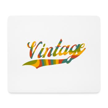 Vintage-Retro-Geschenkidee - Mousepad (Querformat) - Weiß - Vorne