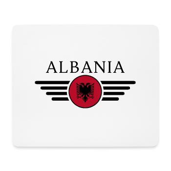 Albania Style Design T-Shirt - Mouse Pad (horizontal) - white - Front