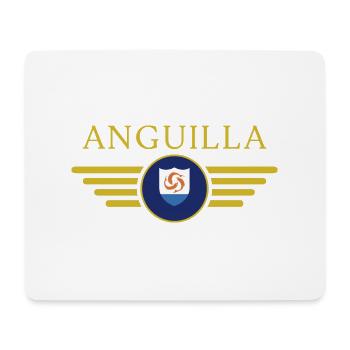Ich liebe Anguilla, Eleganz Stil Design T-Shirt - Mousepad (Querformat) - Weiß - Vorne