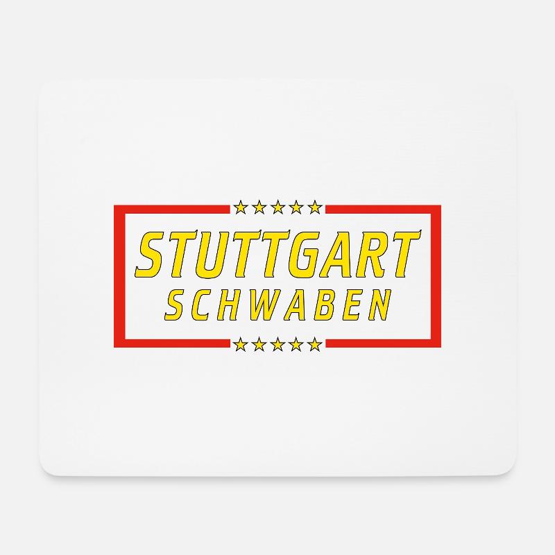 Stuttgart: Schwaben Stolz - Mousepad (Querformat) - Weiß