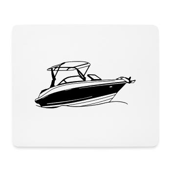 Bayliner VR5 – For freedom on the water - Mouse Pad (horizontal) - white - Front