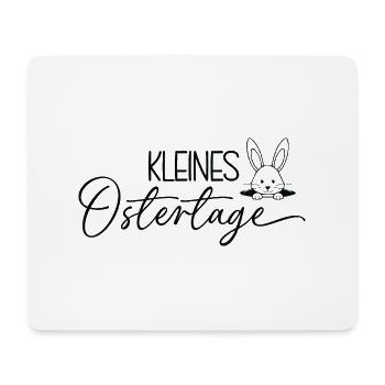 Kleines Ostertage 🐰🌸 - Mousepad (Querformat) - Weiß - Vorne