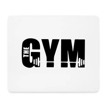 das Fitnessstudio - Mousepad (Querformat) - Weiß - Vorne