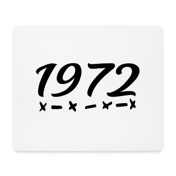 1972 Naissance - 53e anniversaire 1972 Légende 1972 - Tapis de souris (format paysage) - blanc - Devant