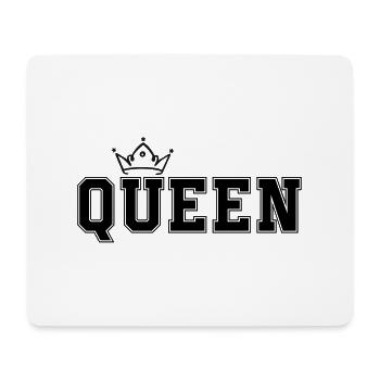 queen - Mousepad (Querformat) - Weiß - Vorne