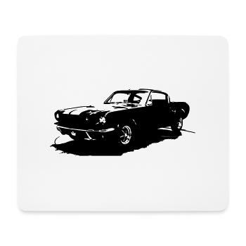 Shelby GT350 1966 - Tapis de souris (format paysage) - blanc - Devant