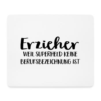 Erzieher - Mousepad (Querformat) - Weiß - Vorne
