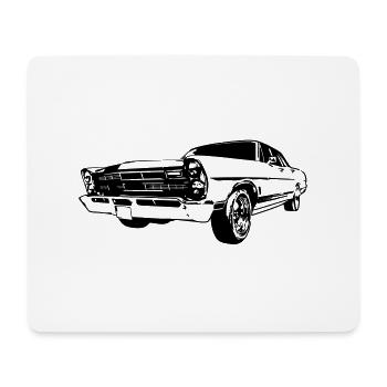 1967 Muscle Car - Mousepad (Querformat) - Weiß - Vorne