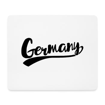 germany - deutschland Schriftzug - Mousepad (Querformat) - Weiß - Vorne