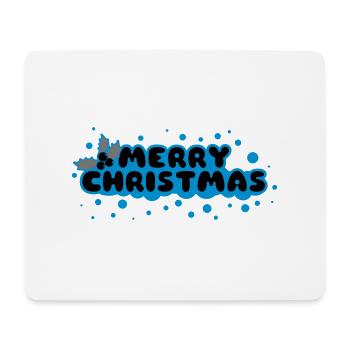 Merry Christmas - Mousepad (Querformat) - Weiß - Vorne