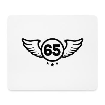 shield_65__f1 - Tapis de souris (format paysage) - blanc - Devant