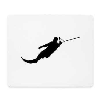 Nautique mâle de - Tapis de souris (format paysage) - blanc - Devant