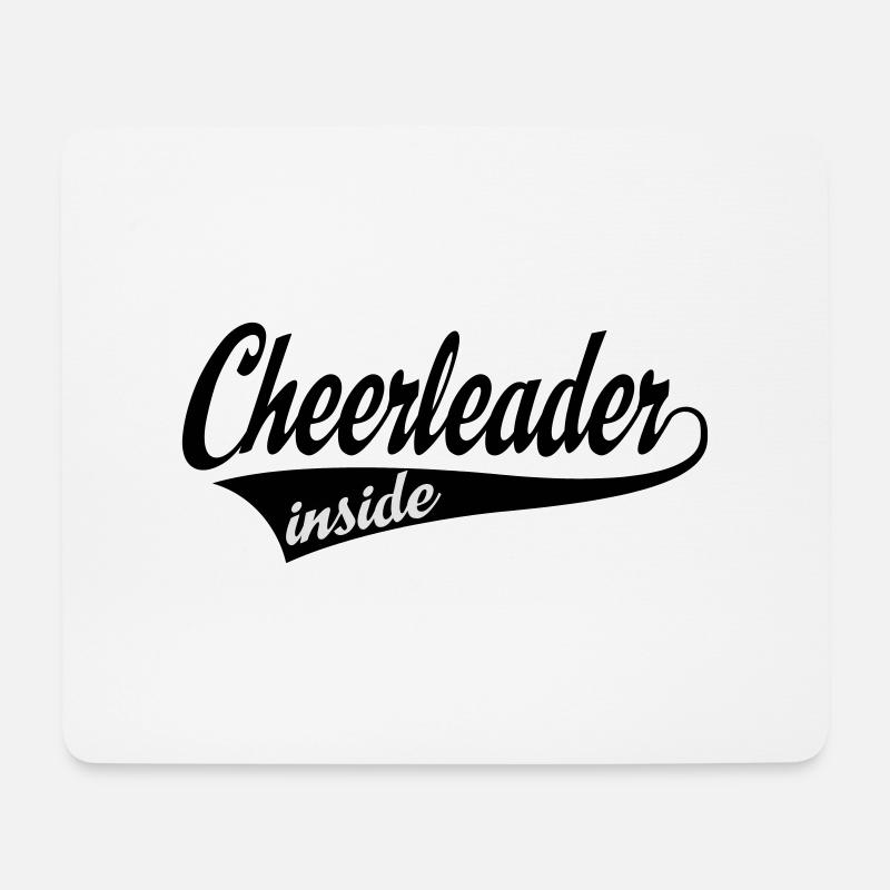 cheerleader - Mousepad (Querformat) - Weiß