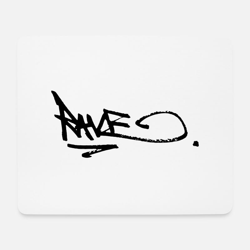 rzhw_tag2 - Mousepad (Querformat) - Weiß
